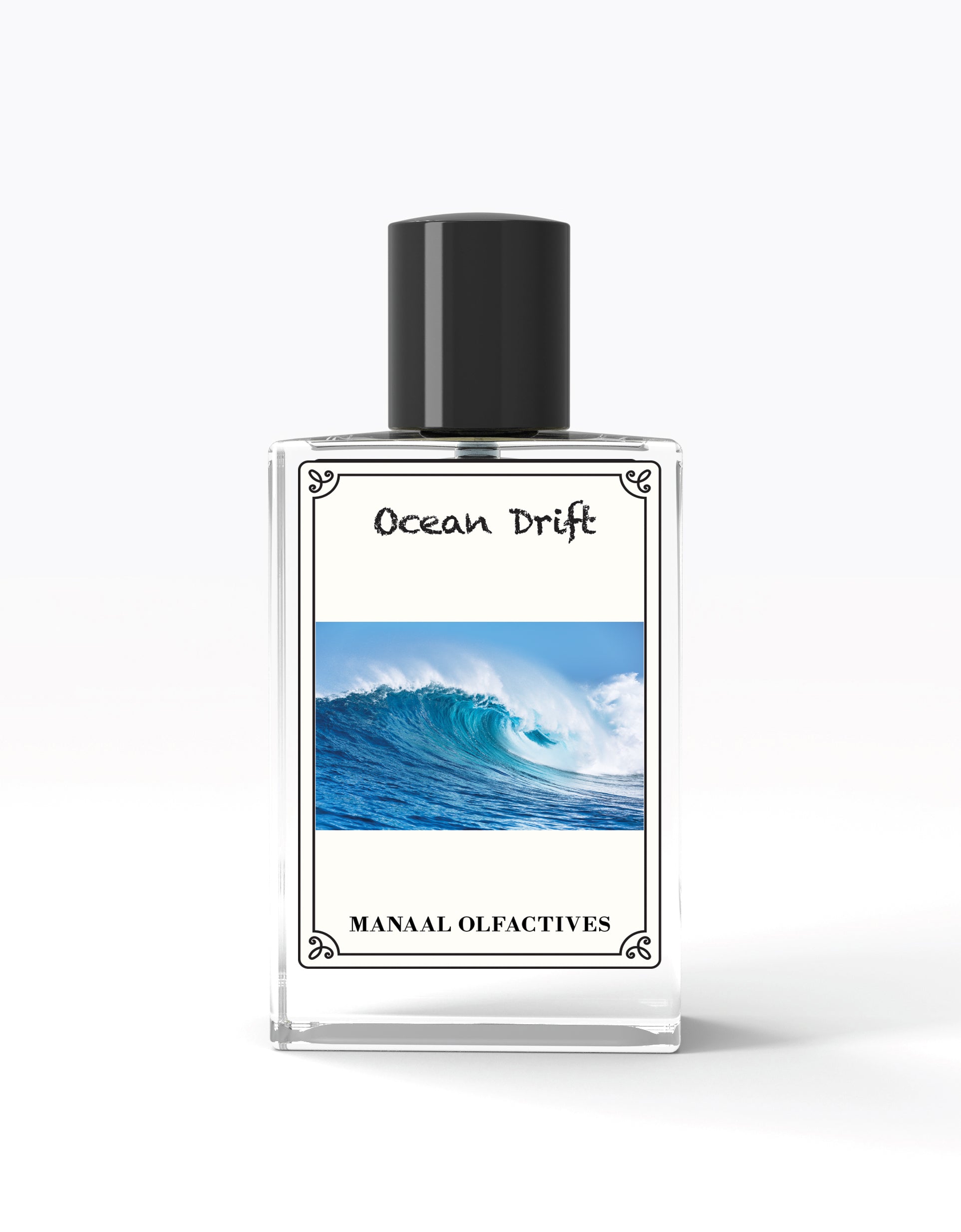 Ocean Drift – inspired by House Blend perfume bottle, front view